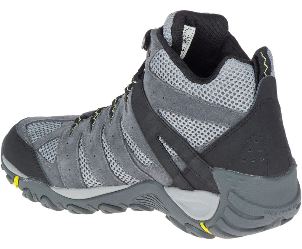 Botas Homem - Merrell Accentor 2 Mid Ventilator - Cinzentas - PLE754682